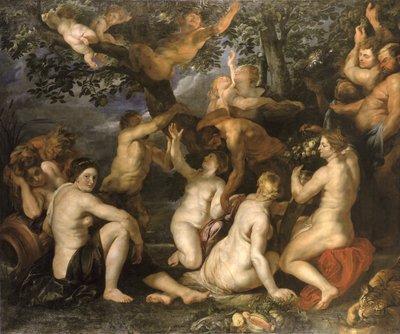 Allegorie van vruchtbaarheid door Peter Paul Rubens